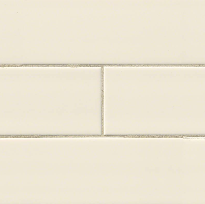 Almond Glossy Subway 4x16 MSI