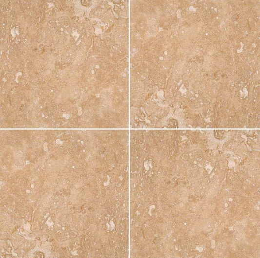 Tuscany Walnut 12x12 Honed and Filled Tile-1 piece