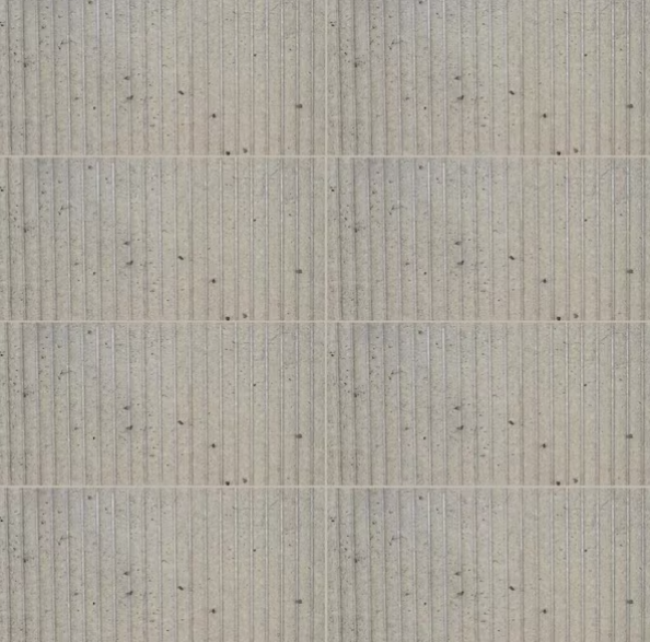 Smoke Stax 6 in. x 12 in. Polished Porcelain Fluted Subway Wall Tile (8.5 sq. ft./Case)