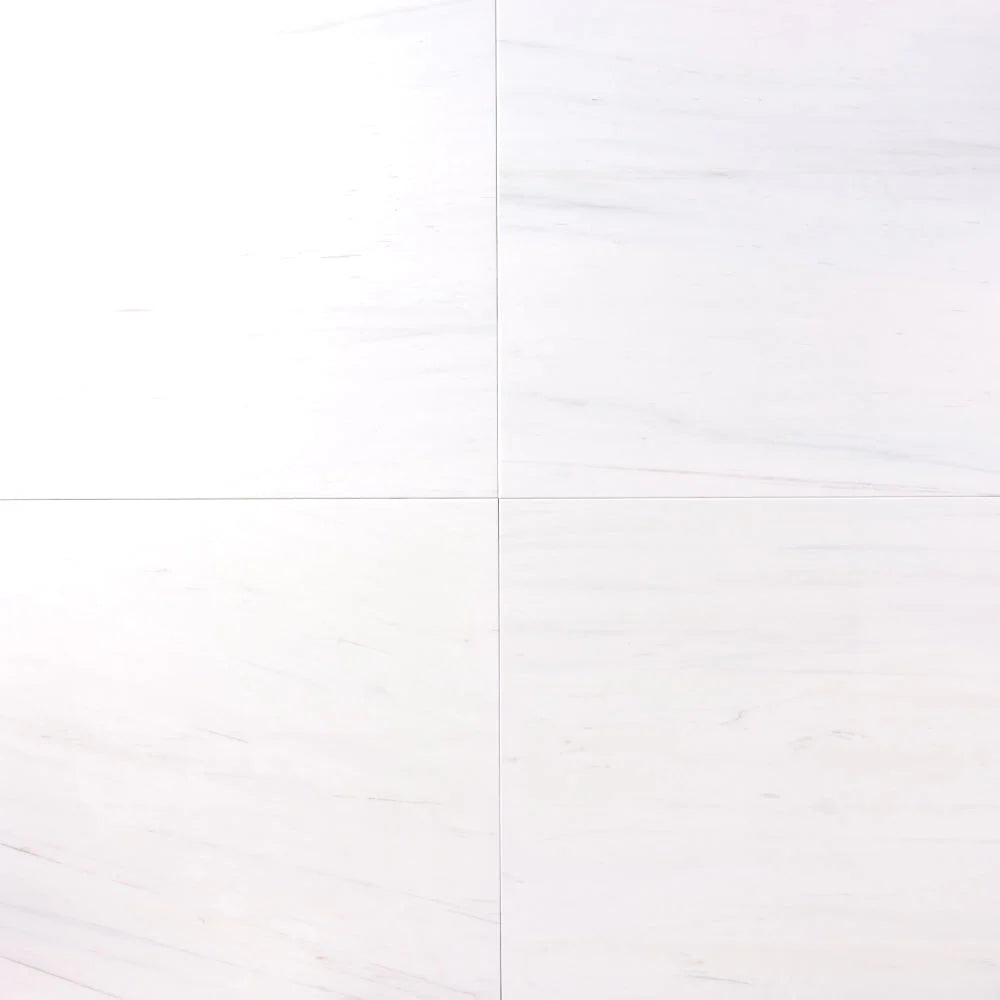 Tenedos Bianco Dolomite 18x18 Honed (Matte) Field Tile