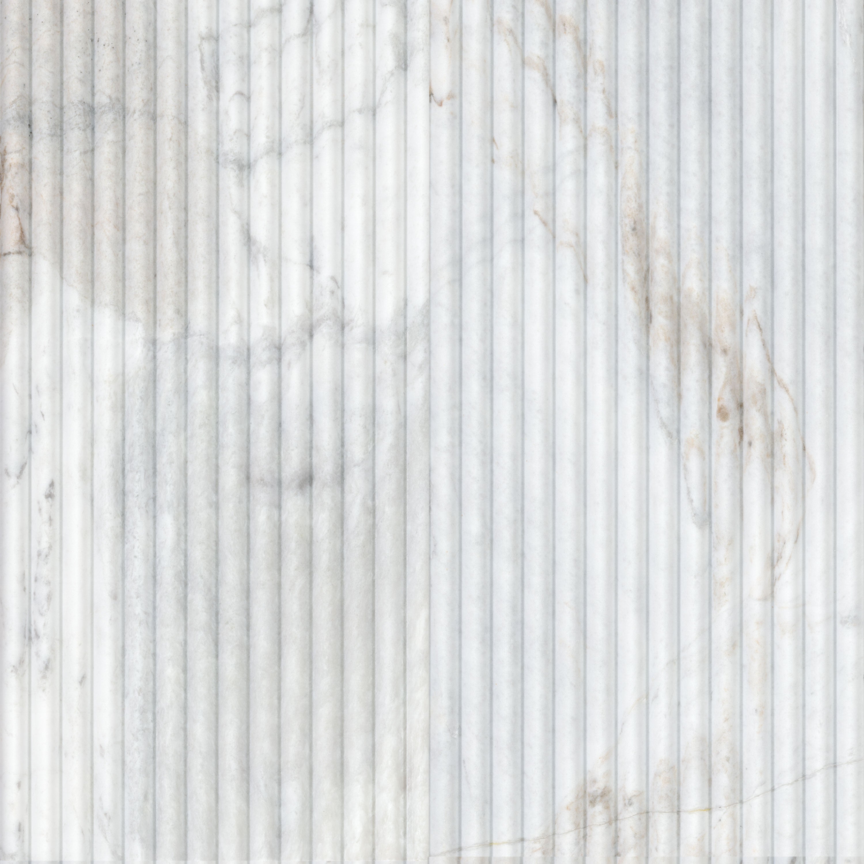 Arabescato Venato Milano Ribbo 12 in. x 24 in. Honed Fluted Marble Wall Tile by MSI (50 cases/200 sq. ft. / pallet)