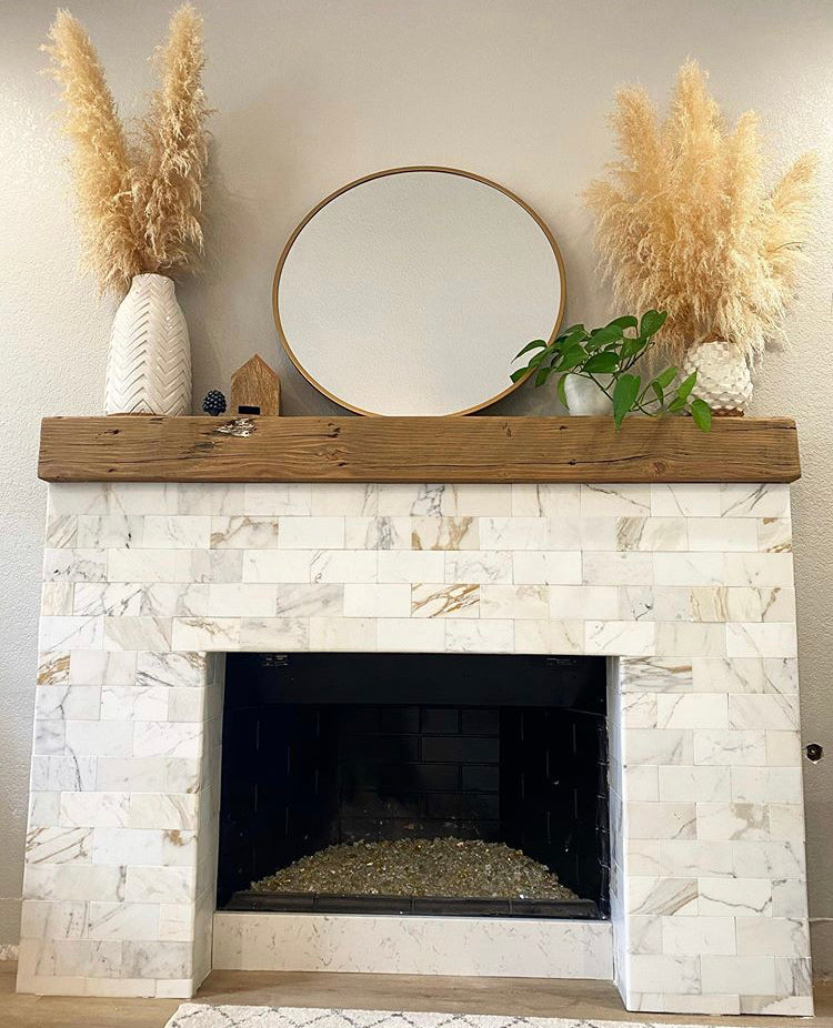 3x6 Calacatta Gold Italian Marble Subway Tile Polished (Glossy)