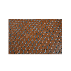 Caramel  1" Hexagon Matte Porcelain Mosaic Tile (5 Sheets)