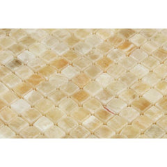 Aurora Onyx 5/8x5/8  Mosaic Polished