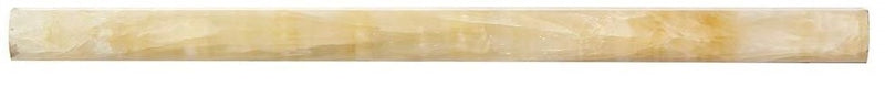 Honey Onyx Marble  1/2 X 12" Wall Pencil Liner Tile Polished