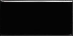 Black Ceramic Subway Tile (Box of 10 sq.ft.)