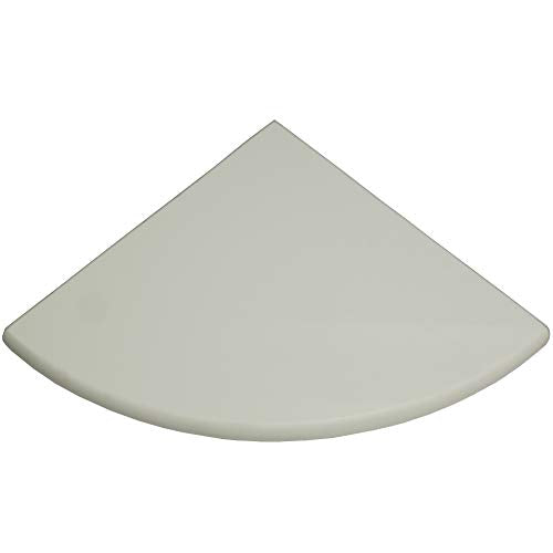 Premium Quality Thassos White Marble Corner Shelf Polished 9'' By Vogue Tile - Tenedos