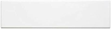 4x16 White Glossy Ceramic Subway Tile for Wall Tile, Backsplash Tile, Bathroom Tile (Box of 11 Sq Ft) - Tenedos