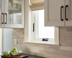 Athen's Gray Honed 6x18 Kitchen Backsplash  - Tenedos