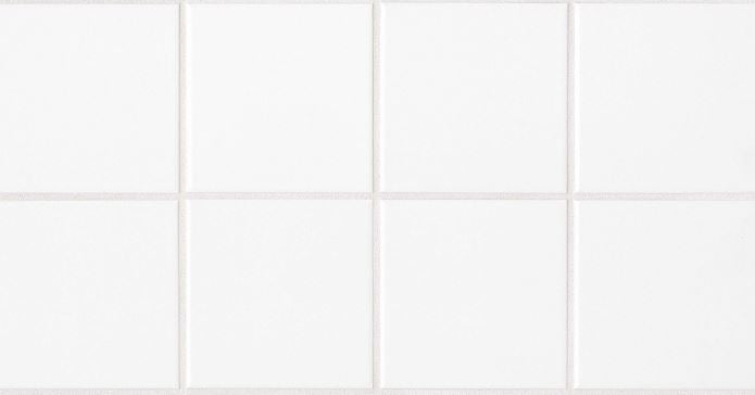 6x6 Square Matte White Ceramic Wall Tile (Box 50 Pieces / 12.5 sqft)