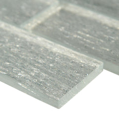 MSI Chilcott Bright Subway 11.81 in. x 11.81 in. x 8mm Glass Mesh-Mounted Mosaic Tile (10 Sheets)- Tenedos