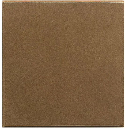 Decorative Insert Pomenade 4x4 Metal Tile in Bronze
