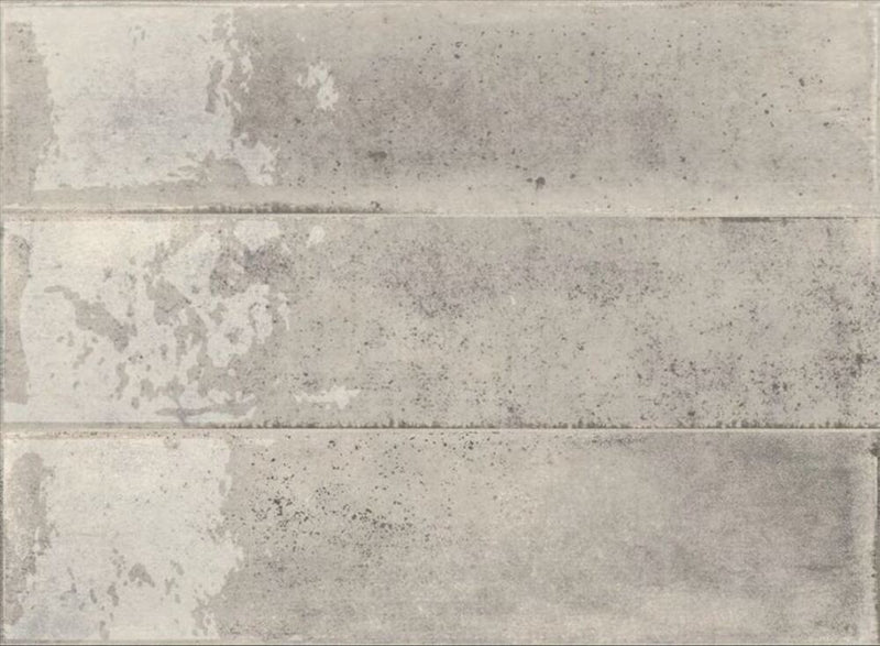 Scandiano Series Handmade Antique Look Glossy 2.5x10 Subway Porcelain Wall Tile for Kitchen Backsplash, Bathroom Wall, Accent Wall, Fireplace Surround (Box of 50 Pieces)