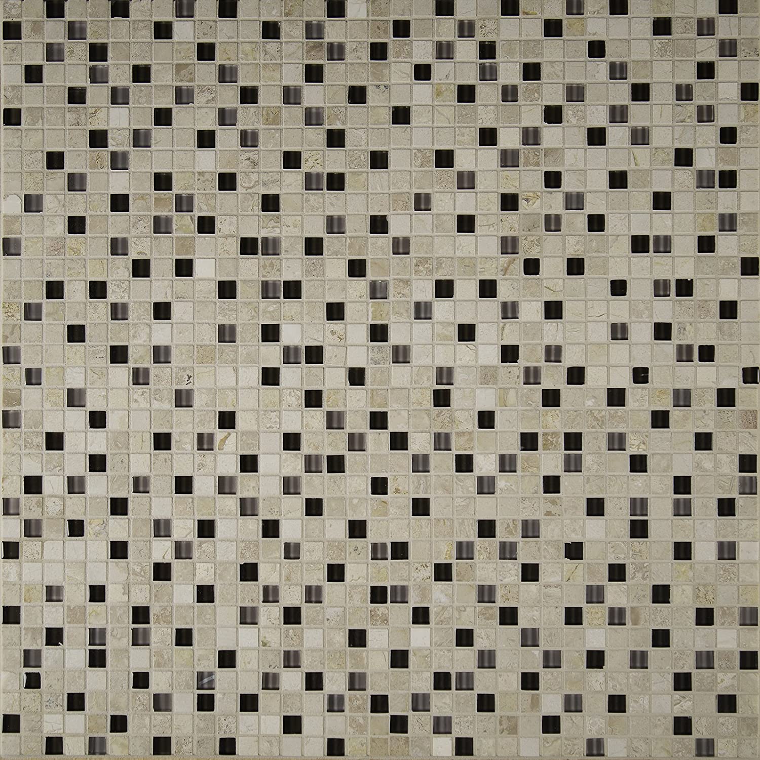 MSI Cafe Noche 12 in. x 12 in. Textured Multi-Surface Floor and Wall Tile