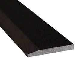 Single Hollywood Absolute Black Marble Granite Door Threshold (Marble Saddle) Polished