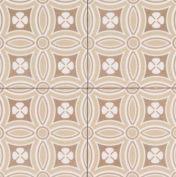 MS International Dekora 5.2 in. x 5.2 in. Glazed Porcelain Floor and Wall Tile
