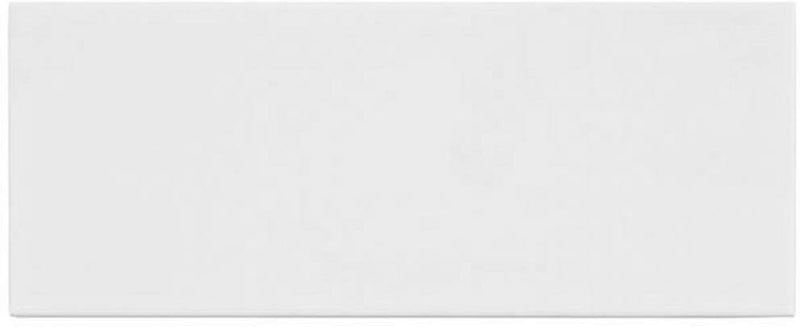 Tenedos White Ceramic Subway Wall Tile 4-1/4 x 10 (Box of 11 Sq.ft) Matte Finish for Kitchen Backsplash, Bathroom Shower, Accent Décor
