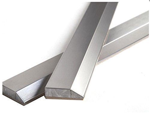 12 inch Stainless Steel Metal Bullnose Border Edge Trim Glass, Decorative Wall and Backsplash Tile Finished