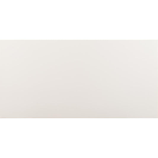 White Porcelain Subway Tile Matte Finish 12x24 inch  for Wall Tile, Bathroom Tile (Box of 14 Sqft )