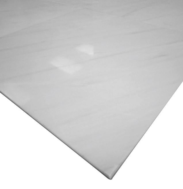 Bianco Dolomiti Marble Italian White Dolomite 18x18 Marble Tile Polished for Bathroom and Kitchen Walls Kitchen Backsplashes