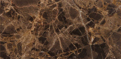 12x24 Dark Emperador Premium Spain Polished Marble Mosaic Floor Wall Tiles