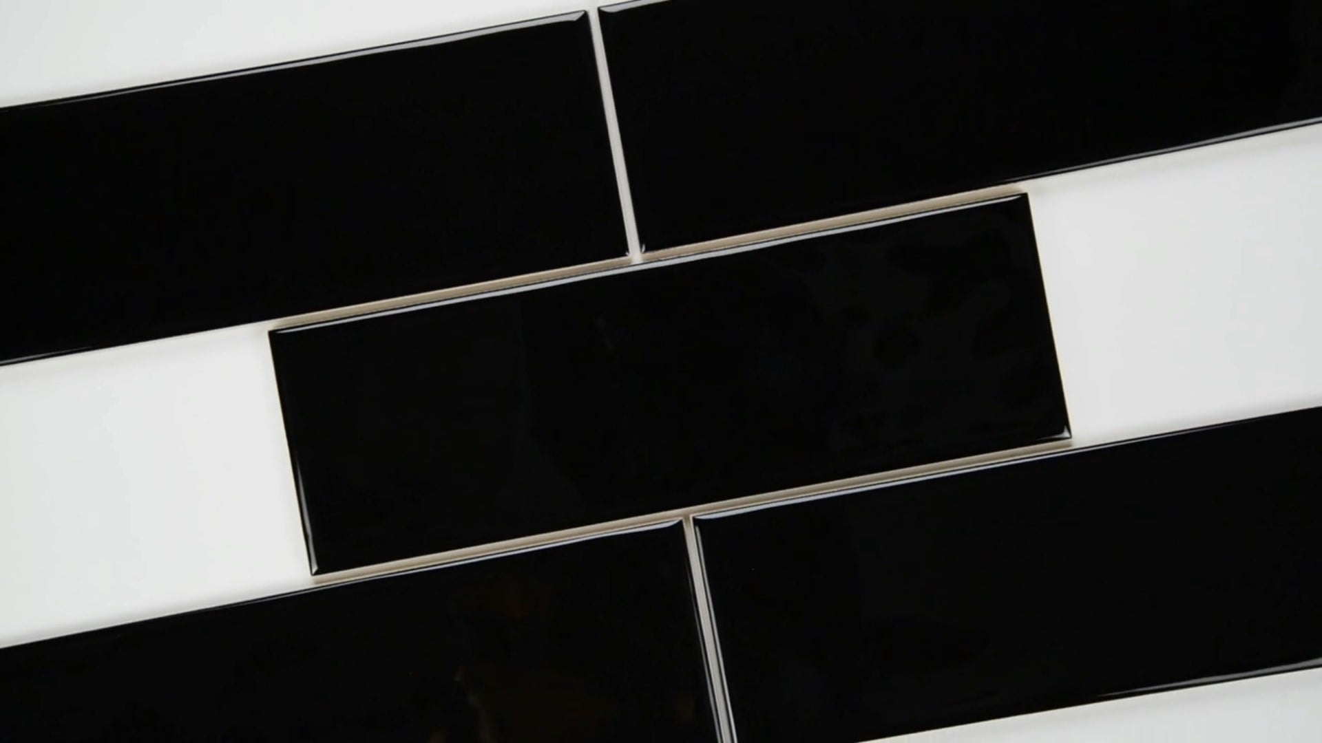 MSI Urbano 4” X 12” Glossy Black Ceramic Subway Tile