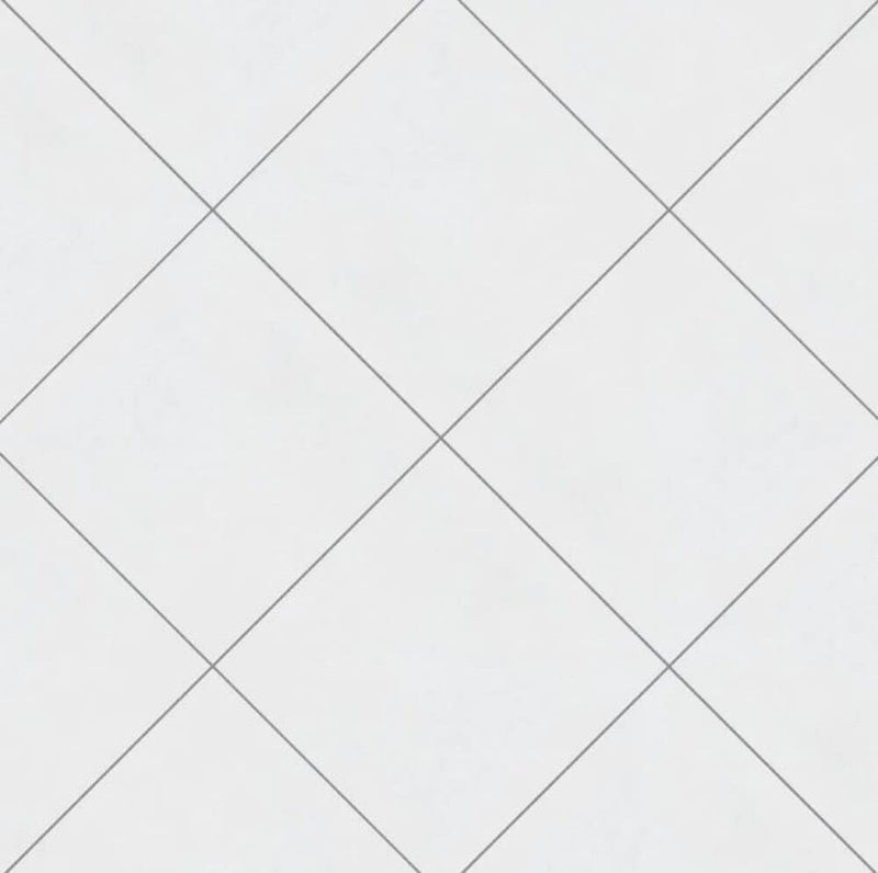 White 8x8 Subway Square Porcelain Floor and Wall Tile Matte Finish (Box of 10.76 Sqft - 25 Pieces), Wall Tile, Backsplash Tile, Accent Wall, Bathroom Tile by Tenedos