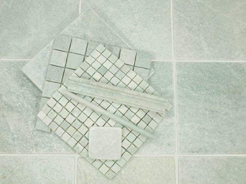 Ming Green Marble Pencil Polished Decorative Bullnose Molding Trims 3/4" x 12" Matching With Our Mosaics and Tiles - Lot of 5