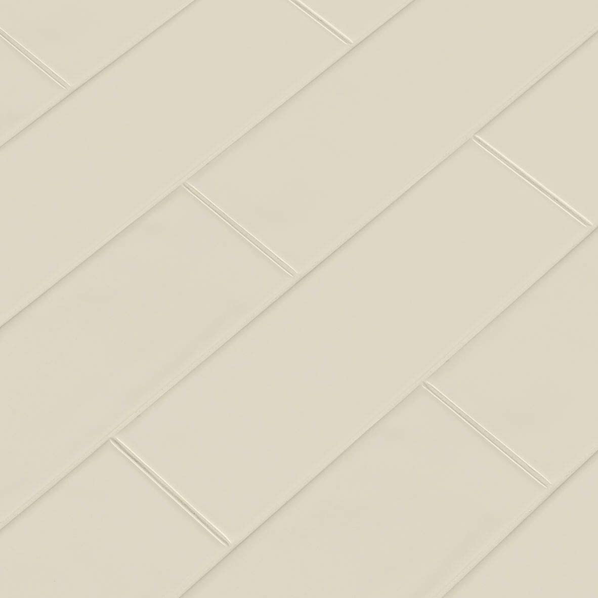 MSI Urbano 4” X 12” Cream Glossy  Ceramic Subway Tile - Tenedos