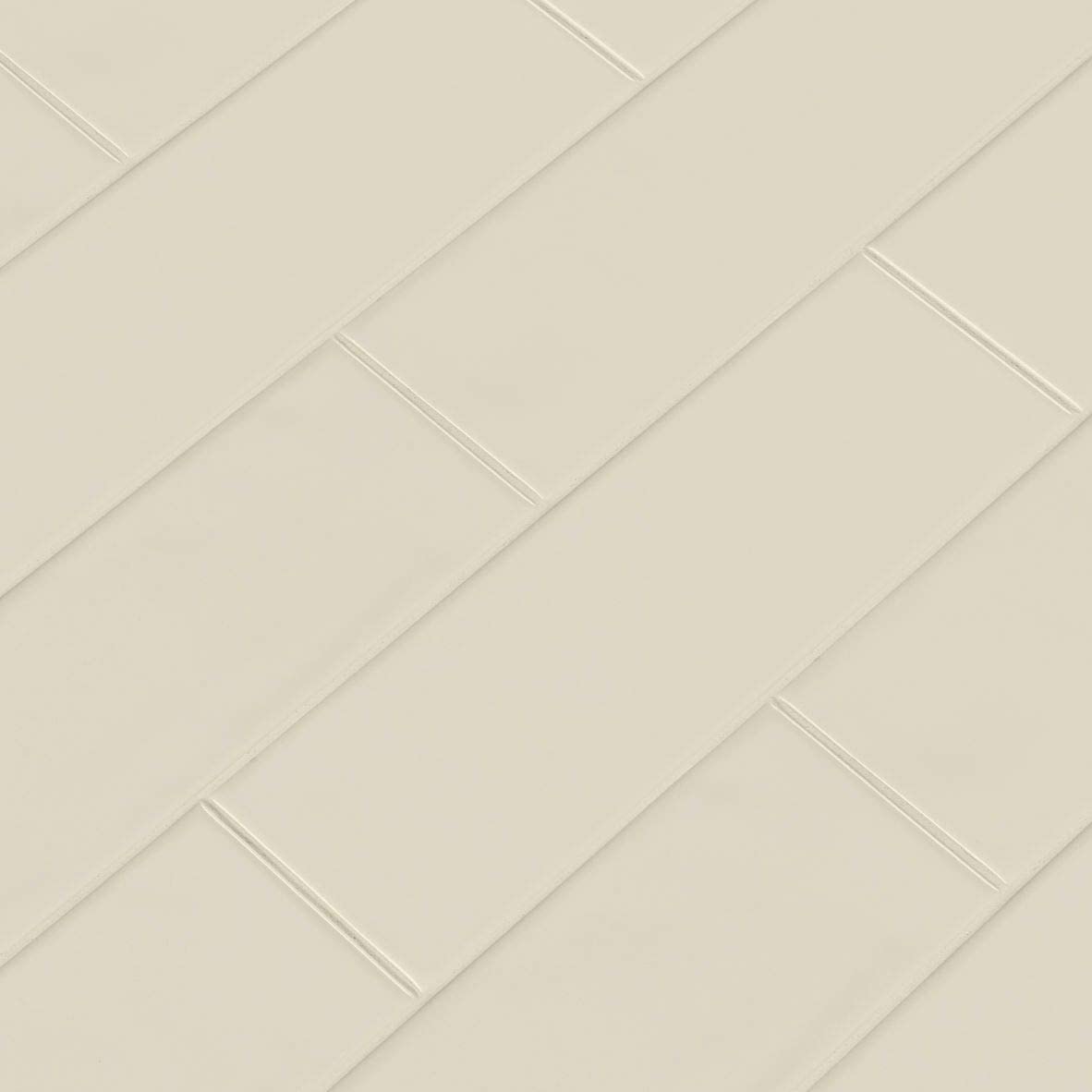 MSI Urbano 4” X 12” Cream Glossy  Ceramic Subway Tile - Tenedos