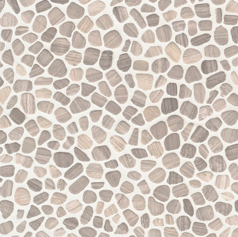 MS International SMOT-PEB-WHTOAK White Oak Pebbles Floor Wall Tile Tumbled Pattern
