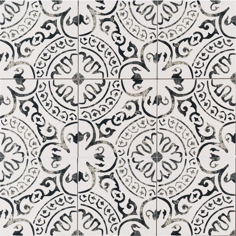 MS International Paloma 8x8 Matte Porcelain for Floor and Wall Tile (Box of 12 Pieces)