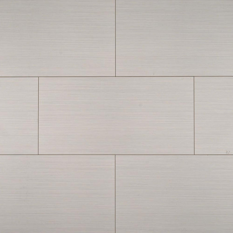 MS International Focus Glacier 12 in. x 24 in. Glazed Porcelain Floor and Wall Tile (16 sq. ft. / case) - Tenedos