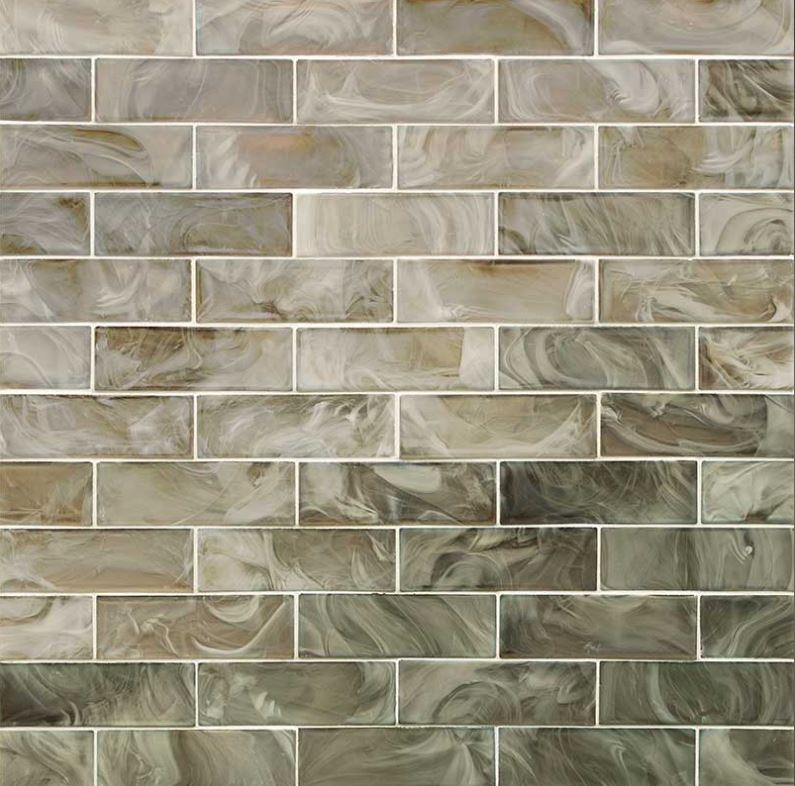Opalina 2x6 Glass Subway Mosaic Tile (Box of 10 Sheets)