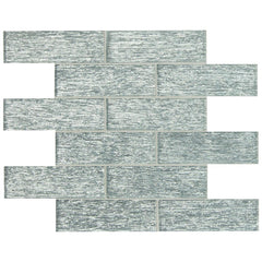 MSI Chilcott Bright Subway 11.81 in. x 11.81 in. x 8mm Glass Mesh-Mounted Mosaic Tile (10 Sheets)- Tenedos