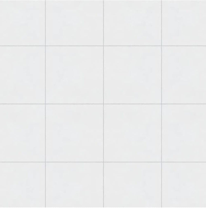 White 8x8 Subway Square Porcelain Floor and Wall Tile Matte Finish (Box of 10.76 Sqft - 25 Pieces), Wall Tile, Backsplash Tile, Accent Wall, Bathroom Tile by Tenedos