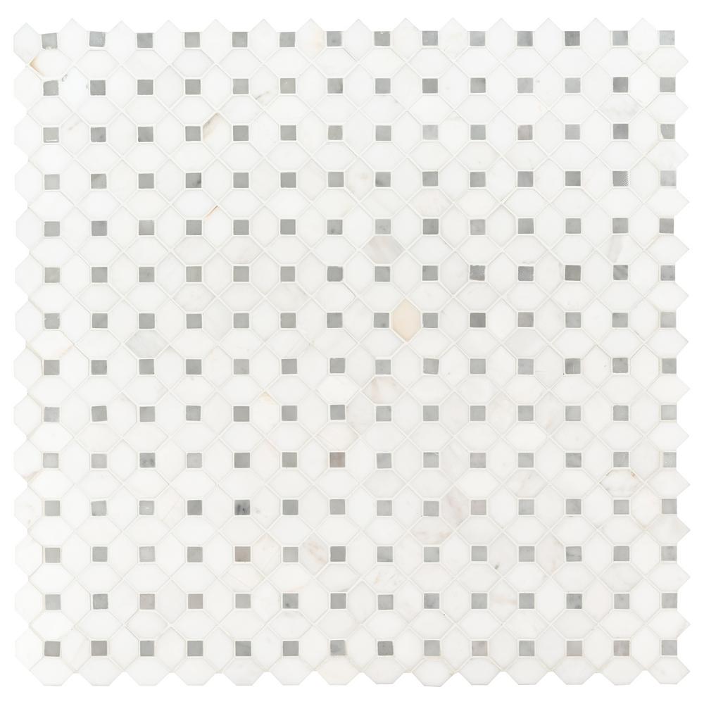 MS International BIANDOL-DOTP Mesh-Mounted Tile (10.6 sq.ft. / case) Mosaic