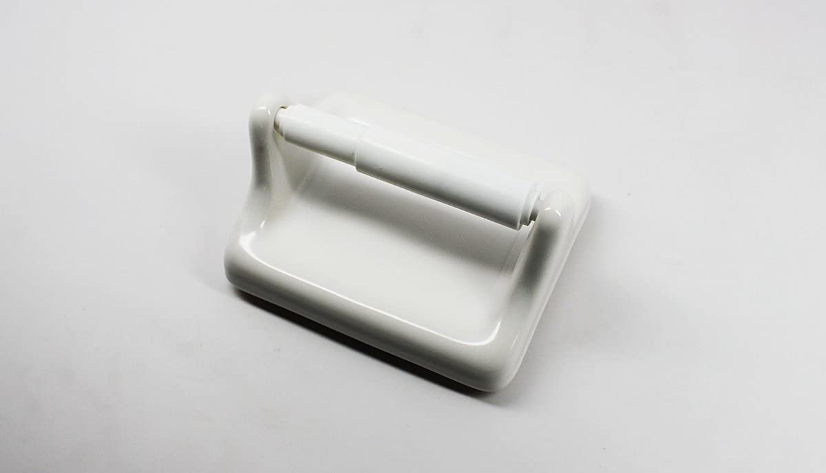 Bath Accessories White Toilet Ceramic Paper Holder