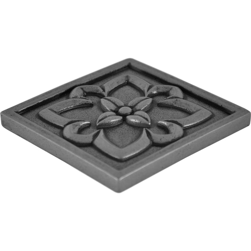 Flower Metal Decorative Insert Tile for Bathroom, Wall and Kitchen Backsplash Tiles