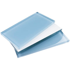 Pacific Ocean 3x6 Blue Glass Wall Tile for Bathroom Tile and Kitchen Backsplash Tile