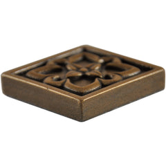 Flower Metal Decorative Insert Tile for Bathroom, Wall and Kitchen Backsplash Tiles