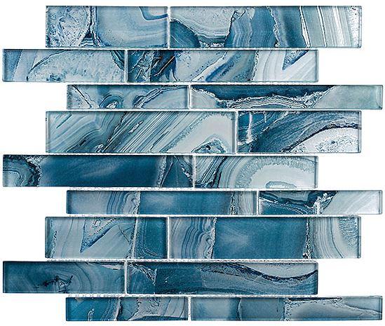 GT Glass Wall Tiles Periwinkle Dust MGF625