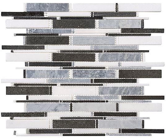 GT Wall Tiles Mugworth+Thassos White+Basalt mix CS93