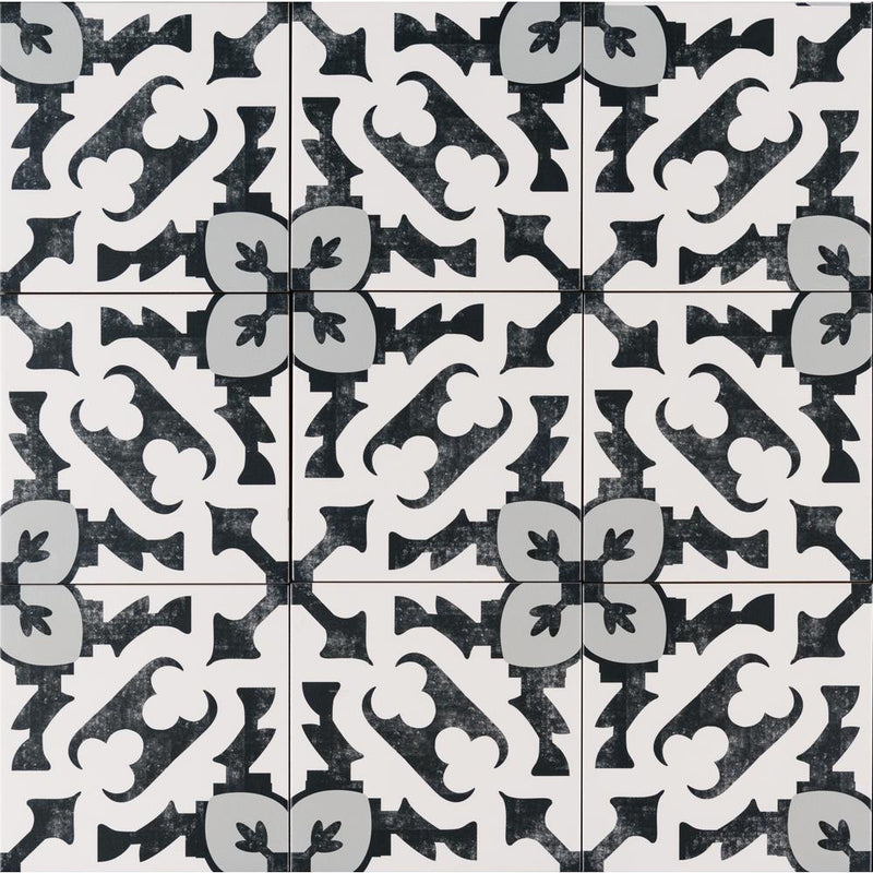 MS International Brina 8 in. x 8 in. Glazed Porcelain Floor and Wall Tile (5.33 sq. ft. / case)