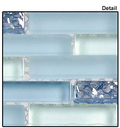 GT Glass Wall Tiles Aqua Marine J604