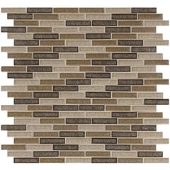 MS International Venetian Cafe 12 in. x 12 in. x 8 mm Glass Mesh-Mounted Mosaic Wall Tile