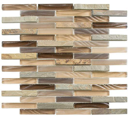 GT Tiles Titanium Filed (5/8 x 4 Brick) GS38