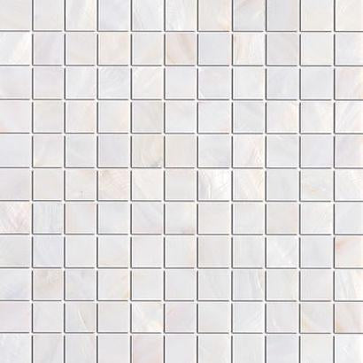 Pure White Mother of Pearl Mosaic Wall Tiles