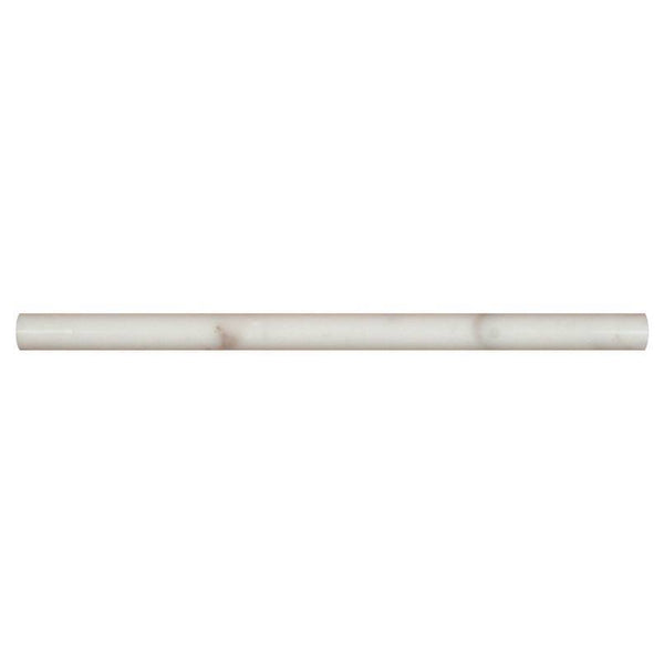 Calacatta Gold Italian Calcutta Marble Pencil Liner Trim Molding 3/4x12 Wall tile Polished