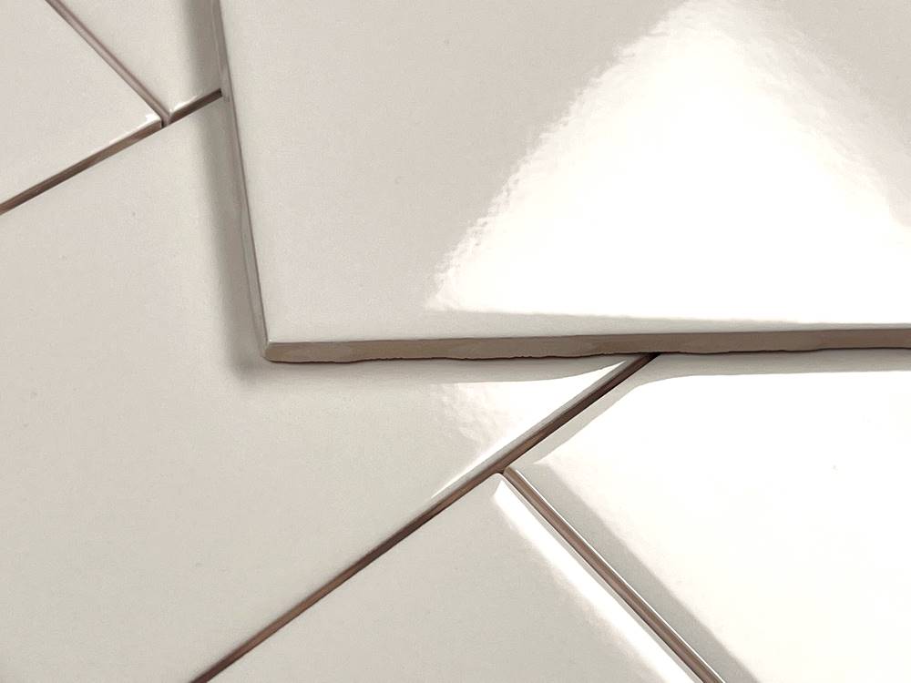 3x6 Bone - Almond Ceramic Subway Wall Tile Glossy Finish for Kitchen Backsplash Tile, Bathroom Shower